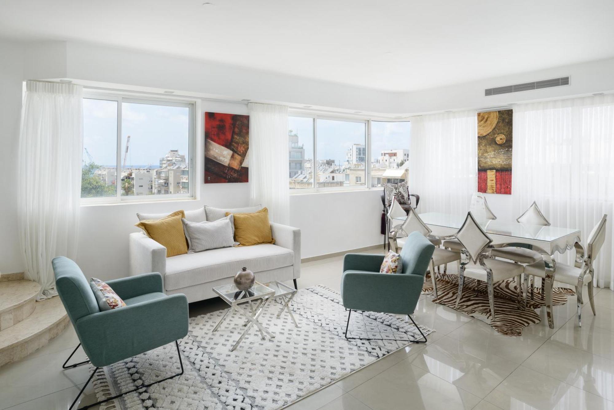 Penthouse With Panoramic View By Feelhome Tel Aviv Exterior photo