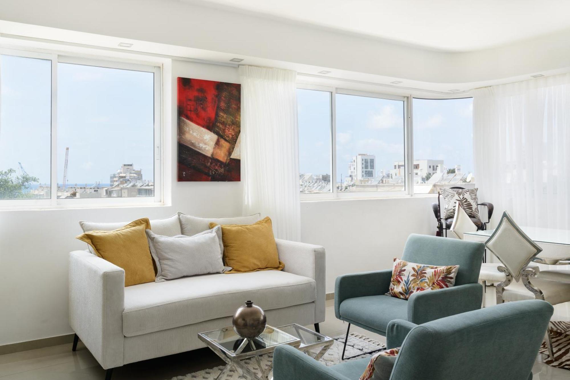 Penthouse With Panoramic View By Feelhome Tel Aviv Exterior photo