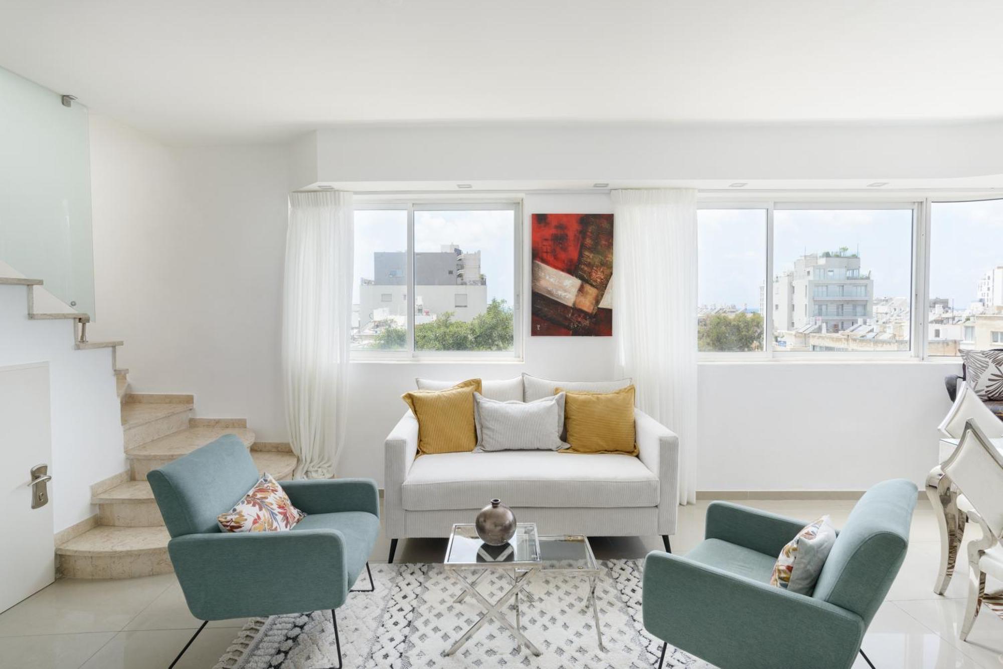 Penthouse With Panoramic View By Feelhome Tel Aviv Exterior photo
