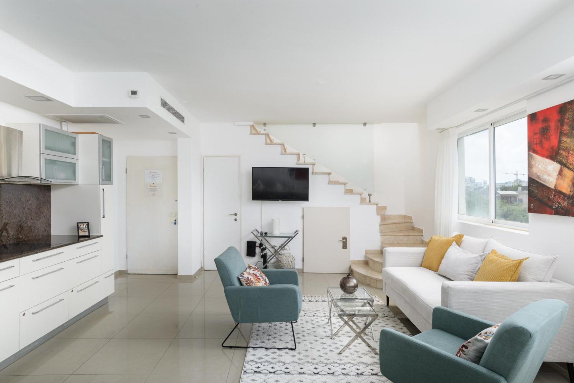 Penthouse With Panoramic View By Feelhome Tel Aviv Exterior photo